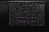 Authentic GUCCI Shoulder Cross Body Bag GG Canvas Leather 122759 Black 5255I