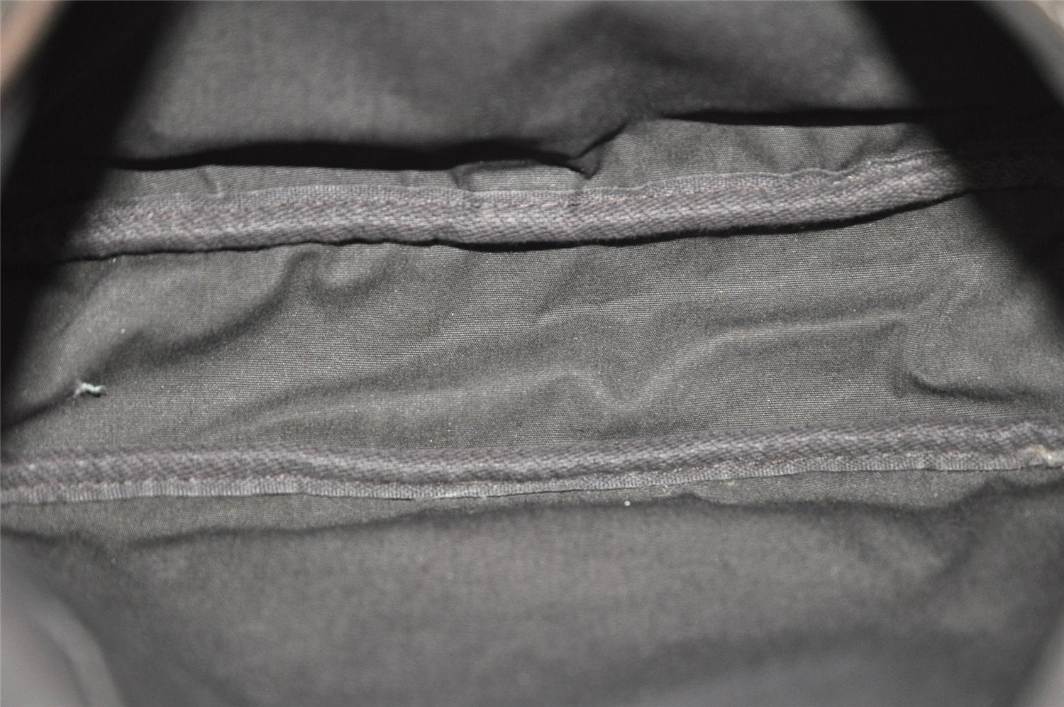 Auth Louis Vuitton Monogram Mini Lin Saumur 30 Shoulder Bag M95227 Brown 5255J