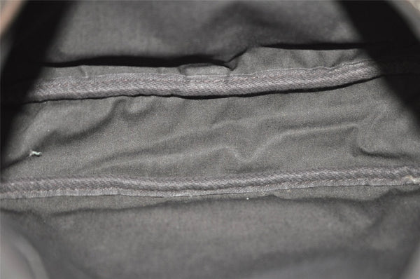 Auth Louis Vuitton Monogram Mini Lin Saumur 30 Shoulder Bag M95227 Brown 5255J