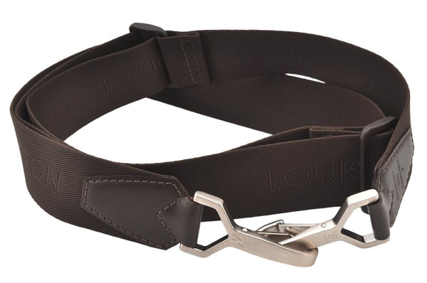 Authentic Louis Vuitton Canvas Leather Shoulder Strap Brown 38.2-58.3" LV 5255K