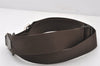 Authentic Louis Vuitton Canvas Leather Shoulder Strap Brown 38.2-58.3" LV 5255K