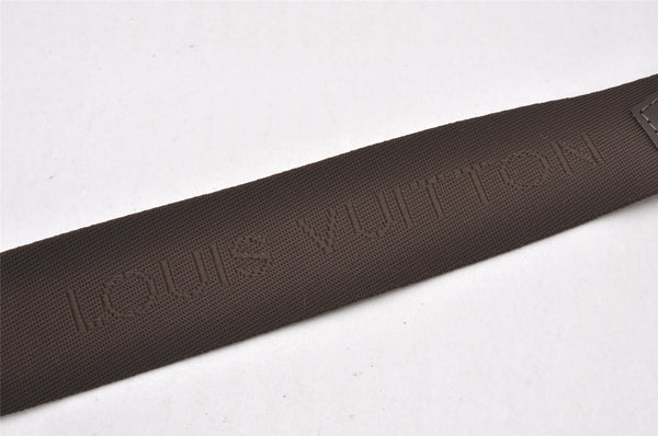 Authentic Louis Vuitton Canvas Leather Shoulder Strap Brown 38.2-58.3" LV 5255K