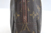 Authentic Louis Vuitton Monogram Trousse Toilette 23 Clutch Bag M47524 LV 5256I