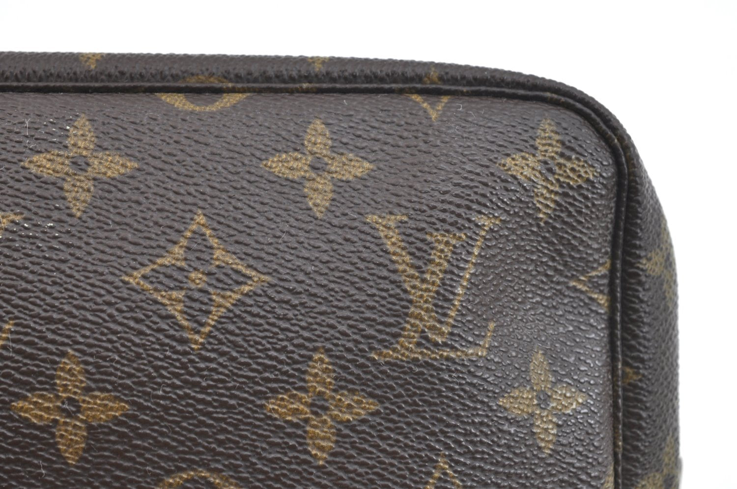 Authentic Louis Vuitton Monogram Trousse Toilette 23 Clutch Bag M47524 LV 5256I