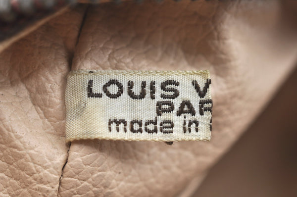 Authentic Louis Vuitton Monogram Trousse Toilette 23 Clutch Bag M47524 LV 5256I