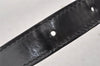 Authentic GUCCI Bamboo Shoulder Cross Bag Purse Leather Black Junk 5259K