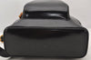 Authentic GUCCI Bamboo Shoulder Cross Bag Purse Leather Black Junk 5259K