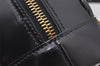Authentic GUCCI Bamboo Shoulder Cross Bag Purse Leather Black Junk 5259K