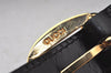 Authentic GUCCI Bamboo Shoulder Cross Bag Purse Leather Black Junk 5259K