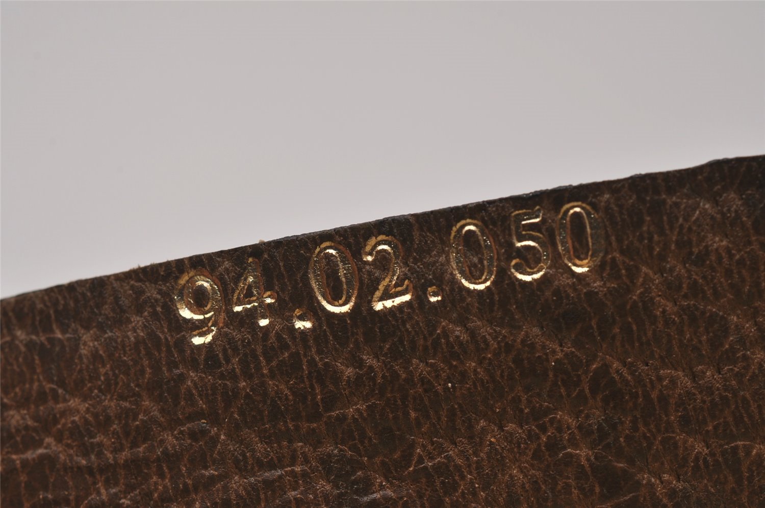 Authentic GUCCI 2Way Shoulder Cross Body Clutch Bag GG PVC Leather Brown 5260I