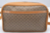 Authentic GUCCI Micro GG PVC Leather Shoulder Cross Body Bag Brown Junk 5262K