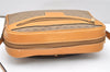 Authentic GUCCI Micro GG PVC Leather Shoulder Cross Body Bag Brown Junk 5262K