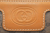 Authentic GUCCI Micro GG PVC Leather Shoulder Cross Body Bag Brown Junk 5262K