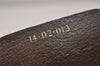 Authentic GUCCI Web Sherry Line Shoulder Cross Bag GG PVC Leather Brown 5263I