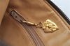 Authentic GUCCI Vintage Shoulder Cross Body Bag Purse GG PVC Leather Brown 5264I