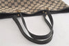 Authentic GUCCI Vintage Shoulder Tote Bag GG Canvas Leather 0021098 Black 5264K