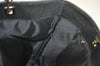 Authentic GUCCI Vintage Shoulder Tote Bag GG Canvas Leather 0021098 Black 5264K