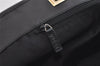 Authentic GUCCI Vintage Shoulder Tote Bag GG Canvas Leather 0021098 Black 5264K