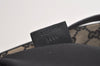 Authentic GUCCI Vintage Shoulder Tote Bag GG Canvas Leather 0021098 Black 5264K