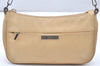 Authentic GUCCI Bamboo Hand Shoulder Bag Purse Leather 0013870 Beige Junk 5265K