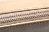 Authentic GUCCI Bamboo Hand Shoulder Bag Purse Leather 0013870 Beige Junk 5265K