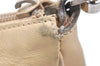 Authentic GUCCI Bamboo Hand Shoulder Bag Purse Leather 0013870 Beige Junk 5265K