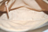 Authentic GUCCI Bamboo Hand Shoulder Bag Purse Leather 0013870 Beige Junk 5265K
