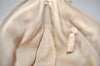 Authentic GUCCI Bamboo Hand Shoulder Bag Purse Leather 0013870 Beige Junk 5265K