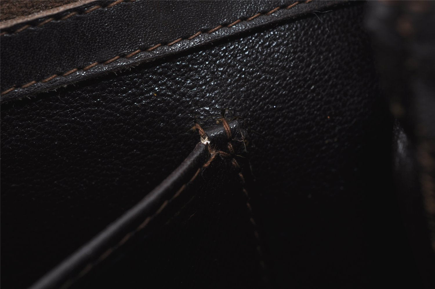 Authentic GUCCI Square GG Suede Leather Shoulder Hand Bag Purse Brown 5269I