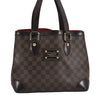 Authentic Louis Vuitton Damier Hampstead PM Shoulder Tote Bag N51205 LV 5271J