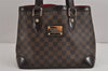 Authentic Louis Vuitton Damier Hampstead PM Shoulder Tote Bag N51205 LV 5271J