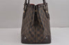 Authentic Louis Vuitton Damier Hampstead PM Shoulder Tote Bag N51205 LV 5271J