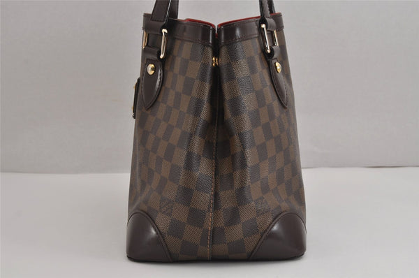 Authentic Louis Vuitton Damier Hampstead PM Shoulder Tote Bag N51205 LV 5271J