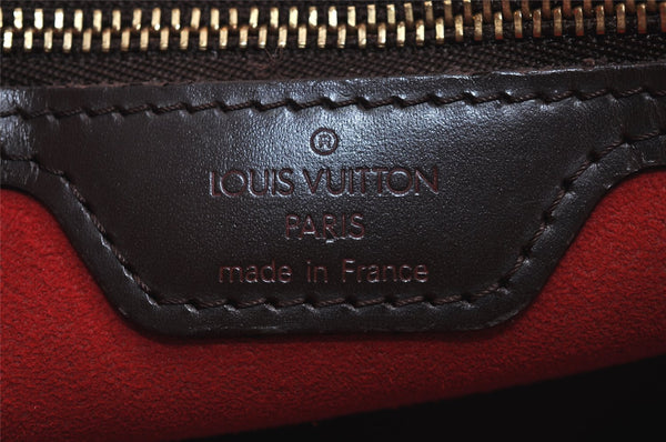 Authentic Louis Vuitton Damier Hampstead PM Shoulder Tote Bag N51205 LV 5271J