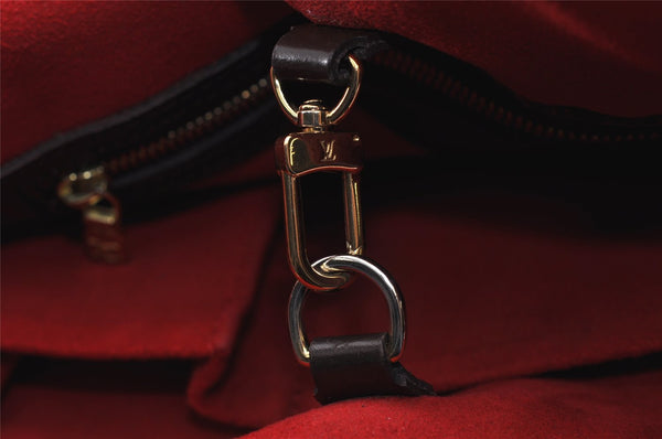 Authentic Louis Vuitton Damier Hampstead PM Shoulder Tote Bag N51205 LV 5271J