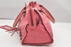 Auth BALENCIAGA Classic The Part Time 2Way Hand Bag Leather 168028 Pink 5274K