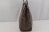 Authentic Louis Vuitton Damier Parioli PM Shoulder Tote Bag N51123 LV 5275J