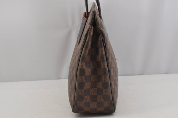 Authentic Louis Vuitton Damier Parioli PM Shoulder Tote Bag N51123 LV 5275J