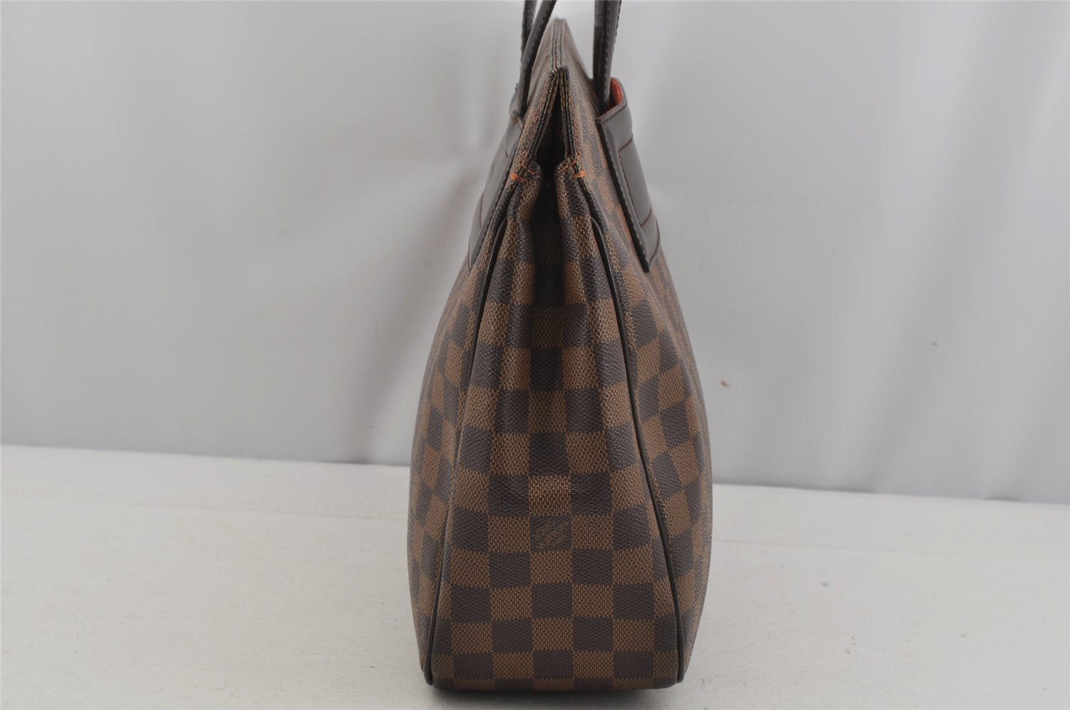 Authentic Louis Vuitton Damier Parioli PM Shoulder Tote Bag N51123 LV 5275J