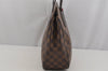 Authentic Louis Vuitton Damier Parioli PM Shoulder Tote Bag N51123 LV 5275J