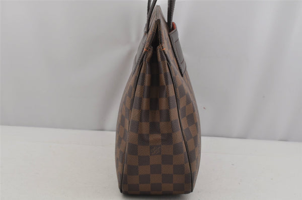 Authentic Louis Vuitton Damier Parioli PM Shoulder Tote Bag N51123 LV 5275J