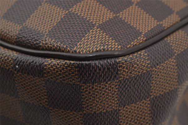 Authentic Louis Vuitton Damier Parioli PM Shoulder Tote Bag N51123 LV 5275J
