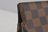 Authentic Louis Vuitton Damier Parioli PM Shoulder Tote Bag N51123 LV 5275J