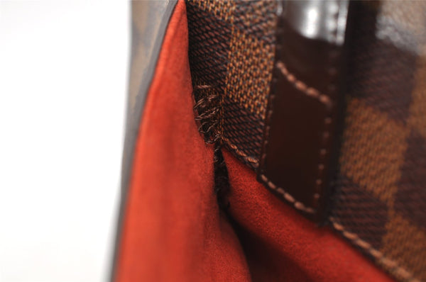 Authentic Louis Vuitton Damier Parioli PM Shoulder Tote Bag N51123 LV 5275J