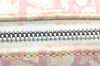 Authentic Christian Dior Trotter No.1 Hand Bag Purse PVC Enamel Pink 5275K