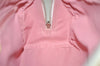Authentic Christian Dior Trotter No.1 Hand Bag Purse PVC Enamel Pink 5275K