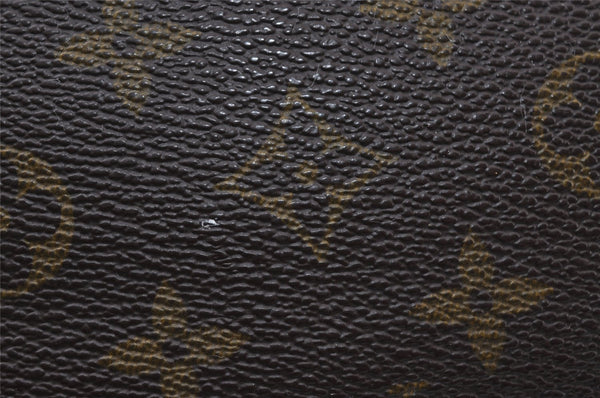 Authentic Louis Vuitton Monogram Boulogne 35 Shoulder Cross Bag Old Model 5276I