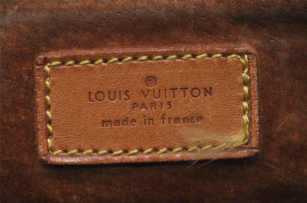 Authentic Louis Vuitton Monogram Boulogne 35 Shoulder Cross Bag Old Model 5276I