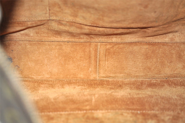 Authentic Louis Vuitton Monogram Boulogne 35 Shoulder Cross Bag Old Model 5276I