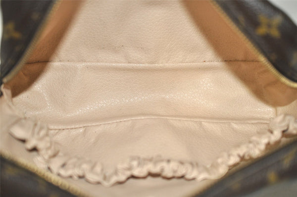 Auth Louis Vuitton Monogram Trousse Toilette 23 Clutch Hand Bag M47524 LV 5279I